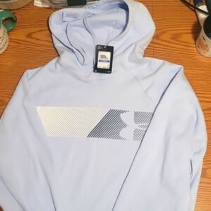 Under Armour baby blue hoodie XL tall